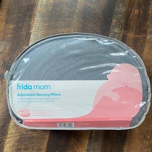 NEW Frida Mom Gray Adjustable Nursing Pillow